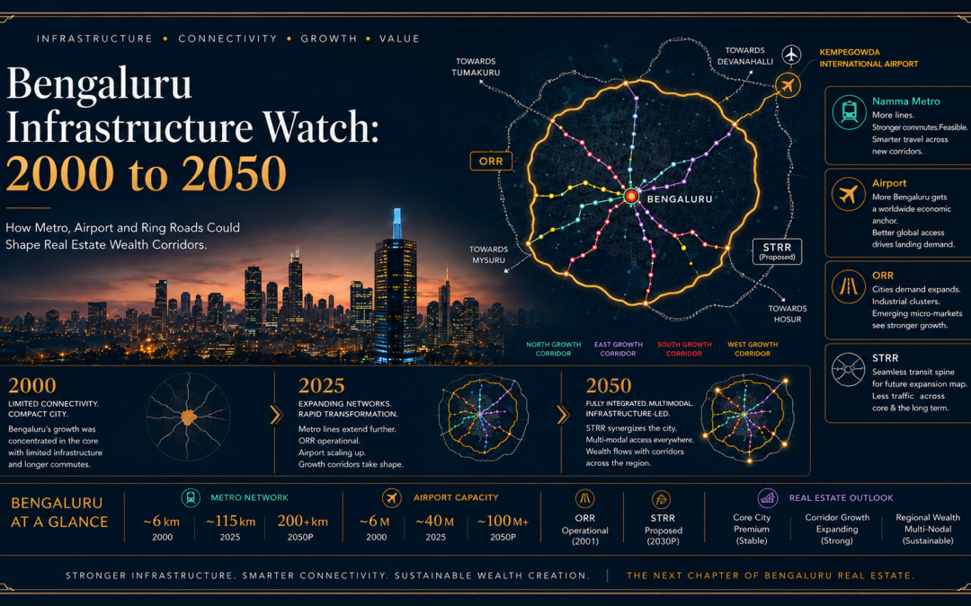 Bengaluru Infrastructure Watch: 2000 to 2050