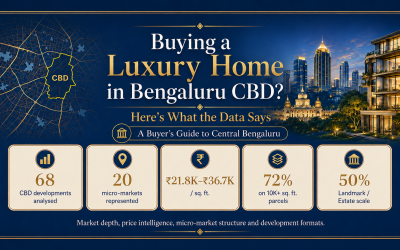 Buying a Luxury Home in Bengaluru CBD? Here’s What the Data Says